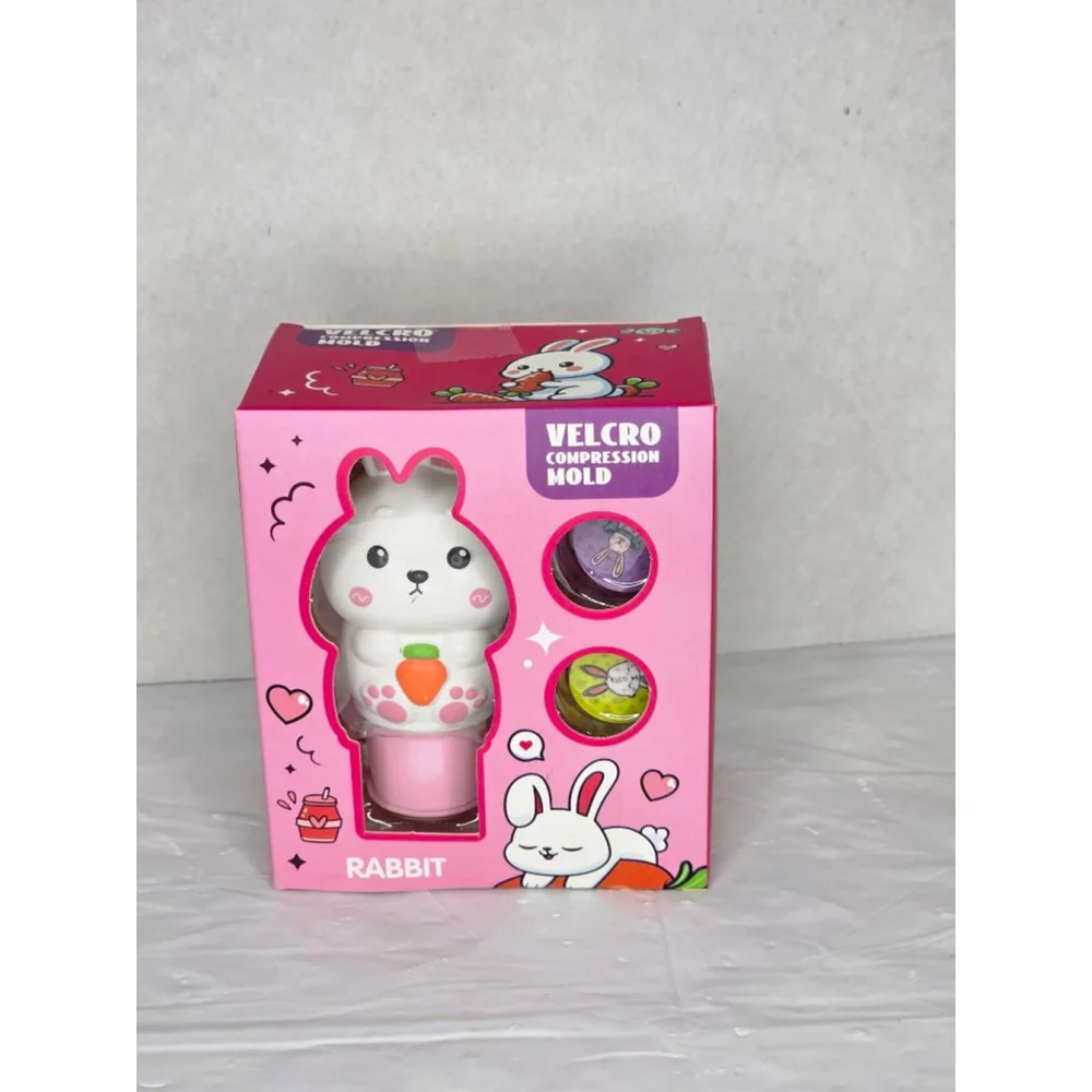 Magic Seal / Sticker WOW! Sticker Stamper Toy – White Rabbit w/ Carrot – NWOT